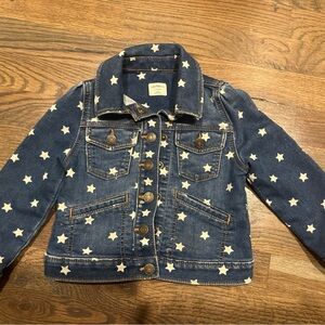 GAP Kids Blue Star Denim Jacket